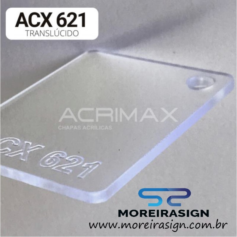 Acrilico Acx 000 2x1x 4mm Transp 1797